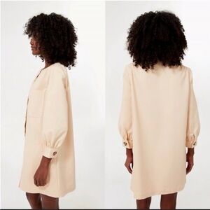 Tuckernuck Beige Button-Down Dress